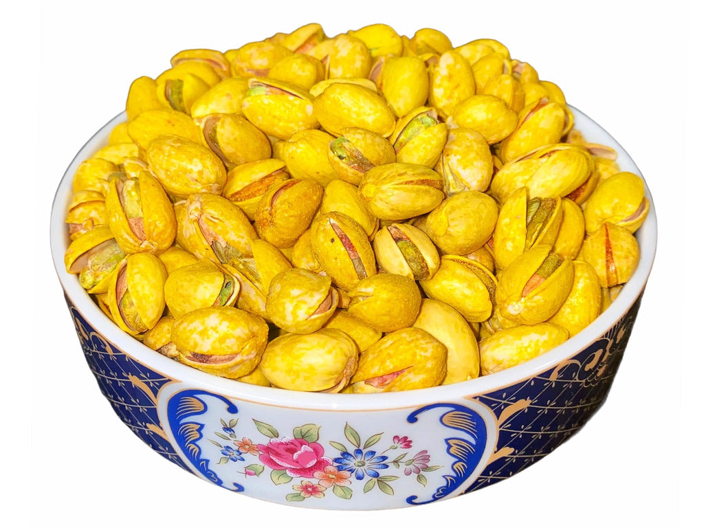 California Pistachio - Roasted/Lightly Salted - Fresh - 1 Pound ( Pesteh Shoor ) - Nuts - Kalamala - Kalamala