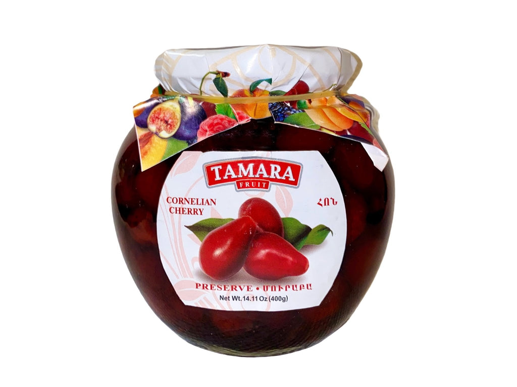 Cornelian Cherry Preserve - Jam ( Muraba Zoghal Akhteh ) - Jam - Kalamala - Tamara