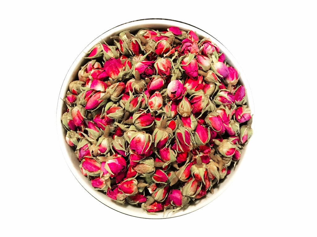 Damask Rose Bud - 0.5 Pounds ( Gol Mohammadi ) - Dry Flowers - Kalamala - Kalamala