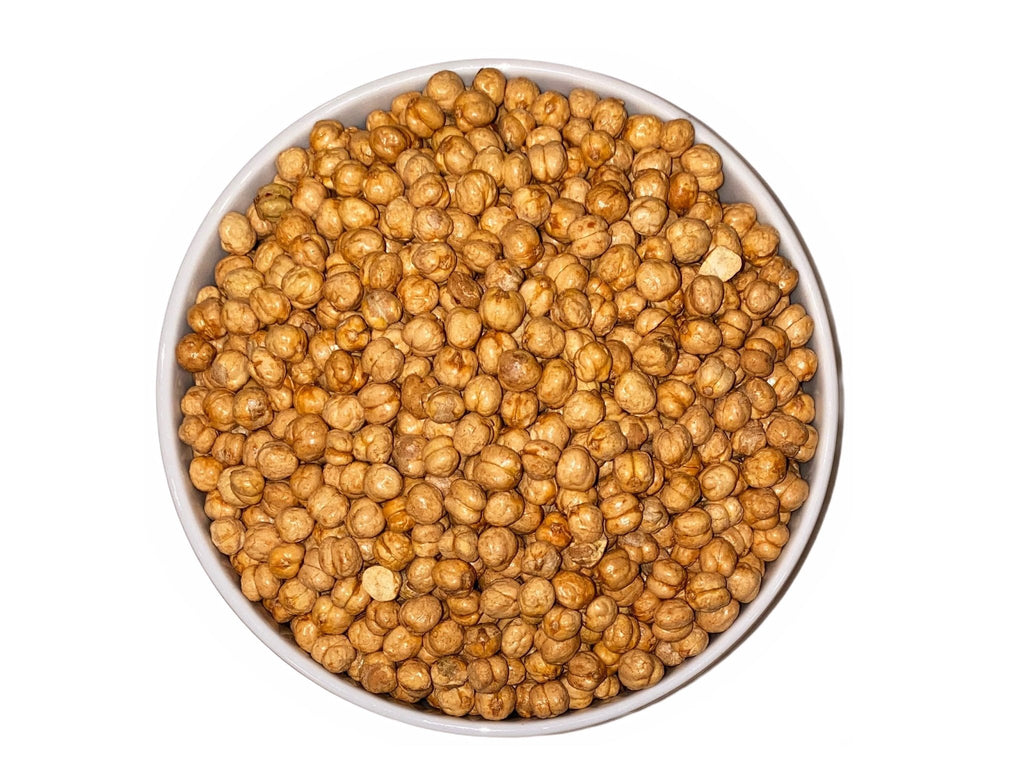 Double Roasted Chickpeas - 1 Pound -Grade A+, Imported ( Nokhodchi 2 Atisheh ) - Dry Beans - Kalamala - Kalamala