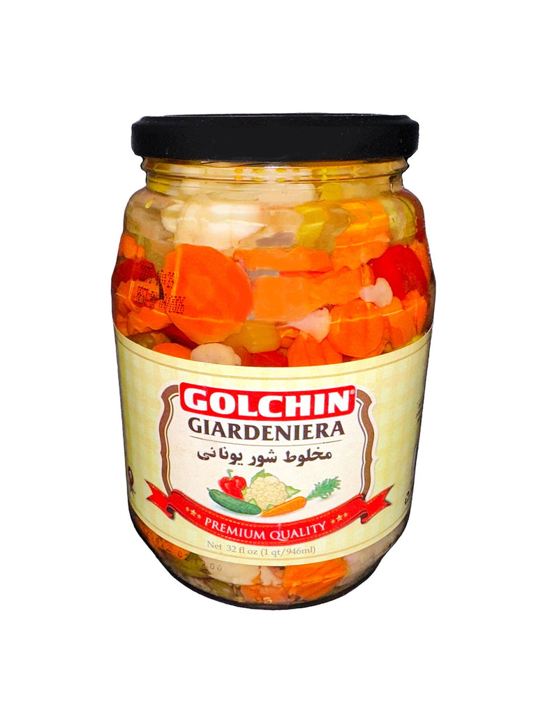 Giardiniera - Pickle ( Shoor Younani ) - Vegetable Pickle - Kalamala - Golchin