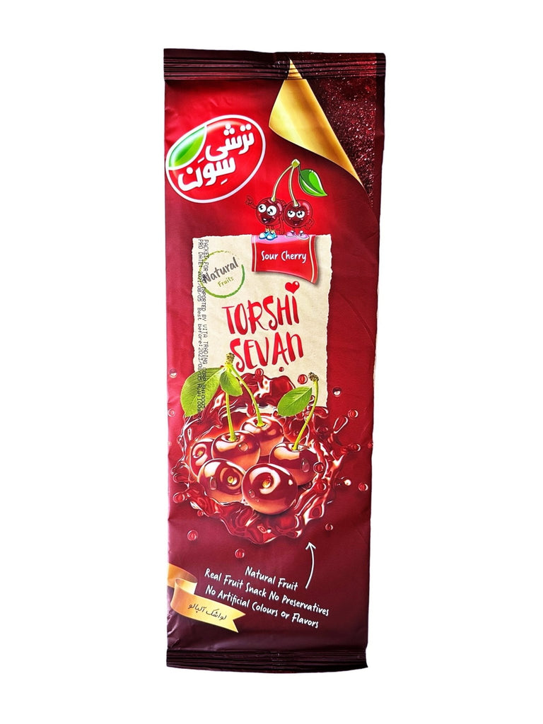 Large Sour Cherry Fruit Leather Torshi Sevan (Lavashak Albalu) - Kalamala - Kalamala