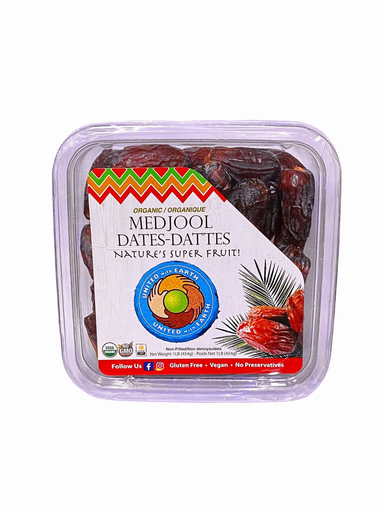 Medjool Dates - Fresh - 1 Lb. -Organic ( Khorma ) - Fresh Dates - Kalamala - Kalamala