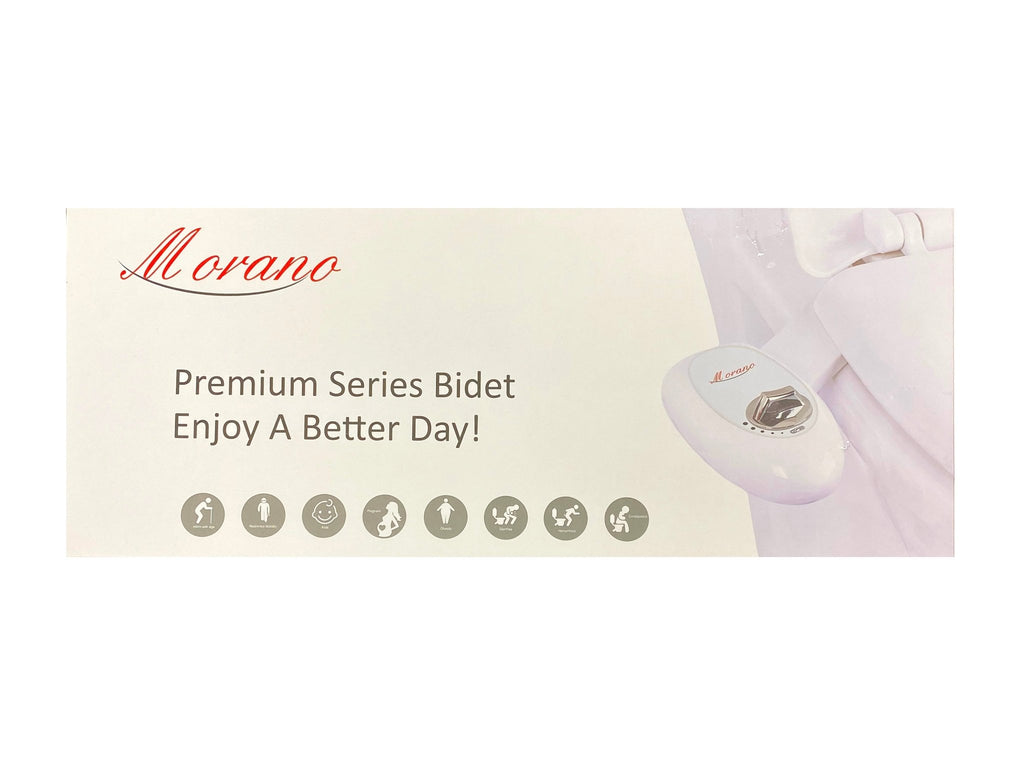 Non-Electric Mechanical Bidet Toilet Seat Attachment - Bathroom, Hygiene - Bidet - Kalamala - Morana