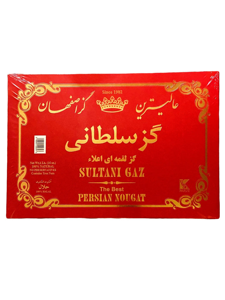 Pistachio Nougats Imperial Sultani - Bite size - 16 Oz ( Gaz Loghmeh e ) - Nougat - Kalamala - Imperial