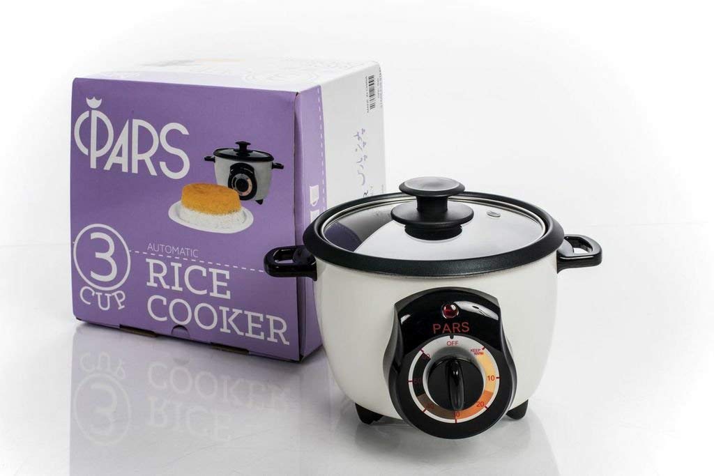 Rice Cooker Automatic - Rice Crust (Tahdig)Maker - 3 CUP - Rice Cooker - Kalamala - Pars