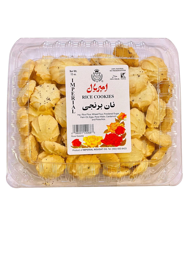 Rice Cookies - 12 Oz ( Berenji ) - Fresh Sweets & Pastry - Kalamala - Imperial