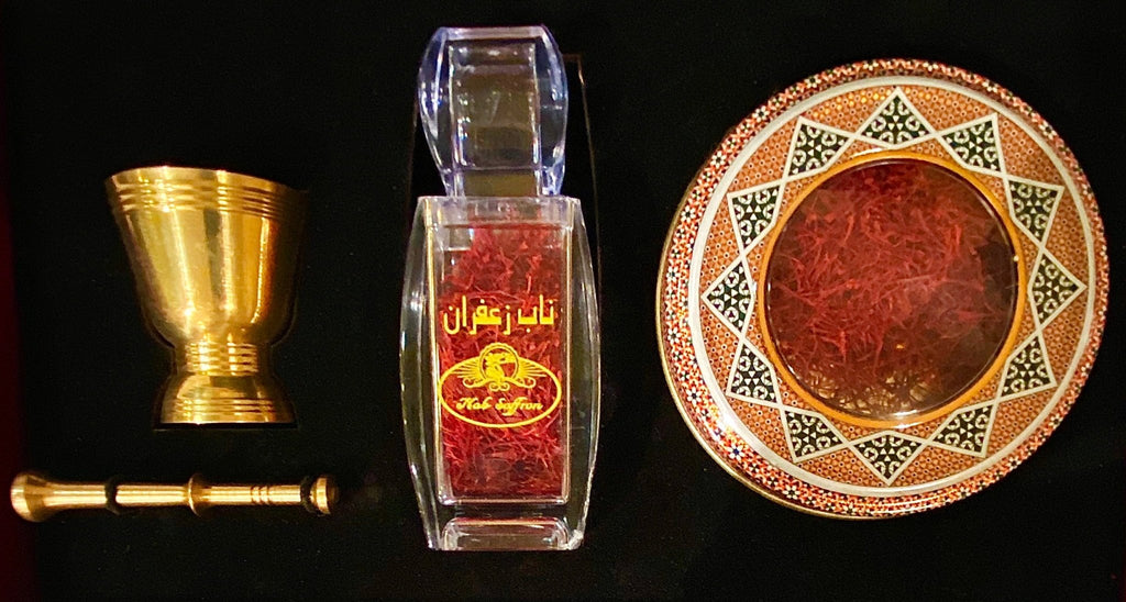 Saffron Set ( Zaferan Naab ) - Saffron - Kalamala - Nab