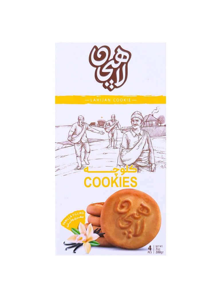 Vanilla Cookie Lahijan - Koloocheh Wanili (Lahidjan)(Kooloocheh) (4 Pieces) - Kalamala - Kalamala