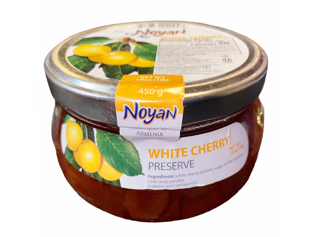 White Cherry Preserve - Jam ( Muraba Gilas ) - Jam - Kalamala - Noyan